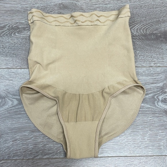 NWOT Empetua By Shapermint 54001 High Waisted Shaper Panty Nude M-L - Picture 10 of 10